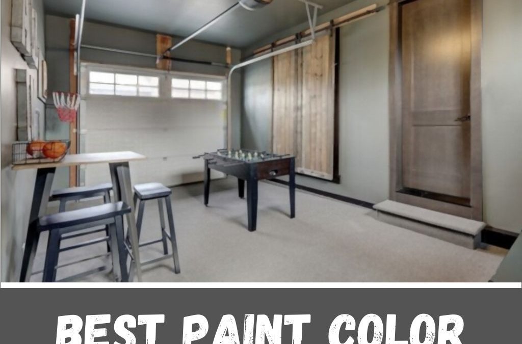 Best Paint Color for Garage Walls