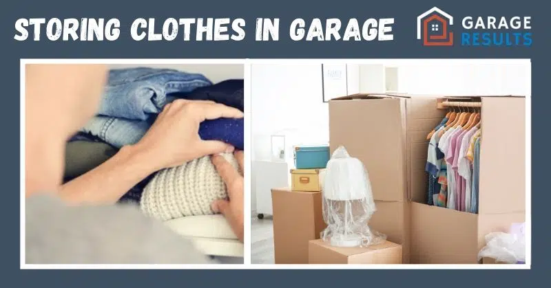 Family folding clean seasonal sweaters before packing them for storage
