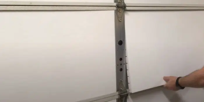 installing cheap garage door insulation panels