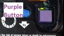 Craftsman garage door opener with purple learn button
