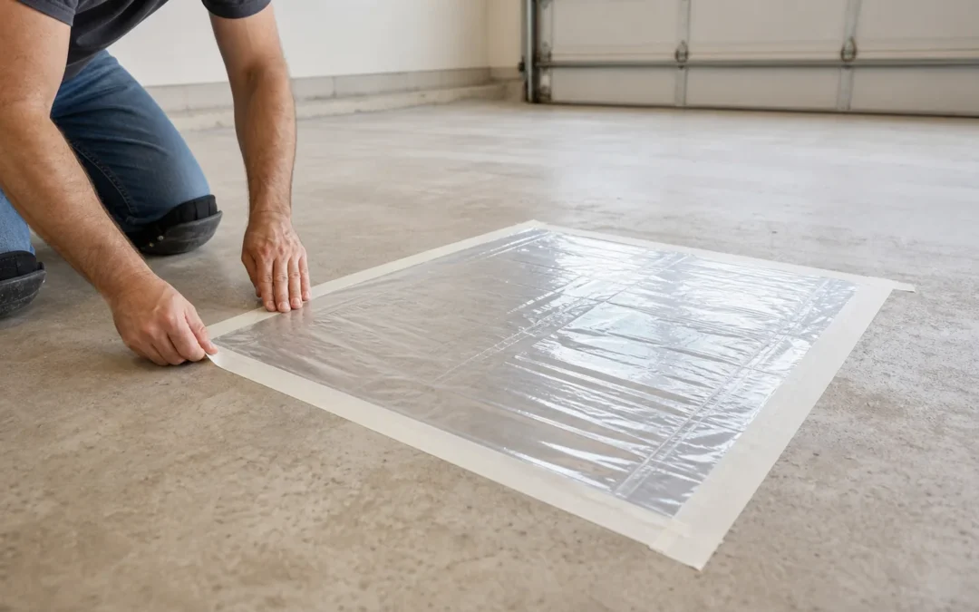 How to Test Garage-Floor Moisture Before Epoxy or Sealer