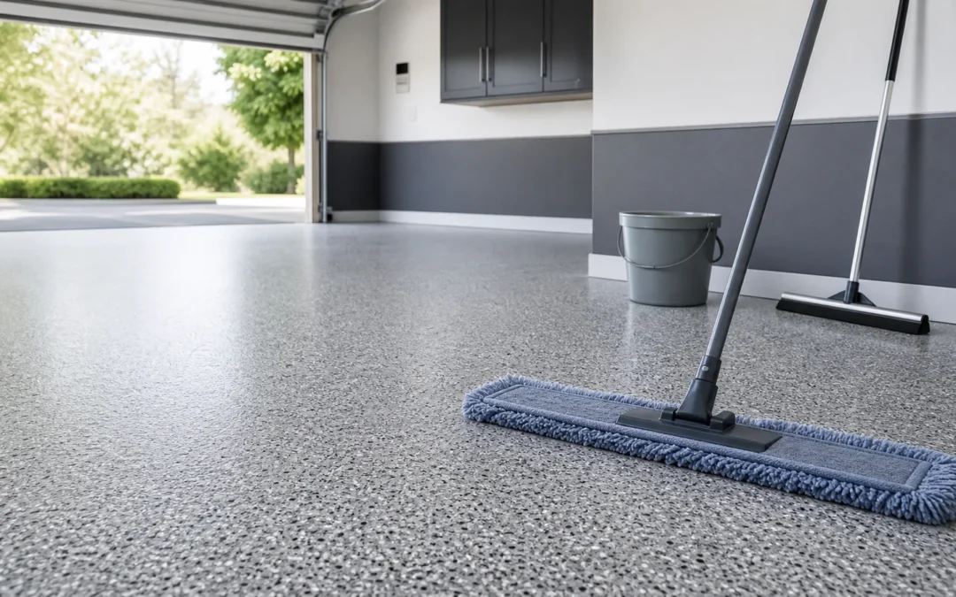 How to Clean an Epoxy Garage Floor: Products, Tools and Steps