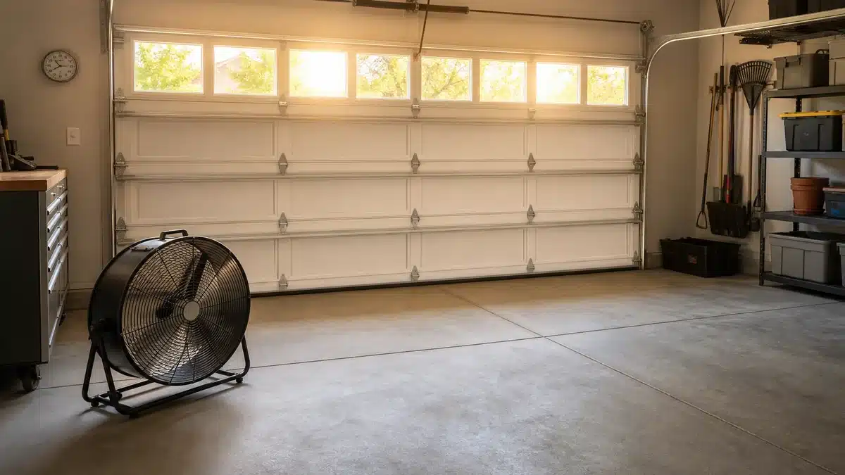 keep garage cool summer hero