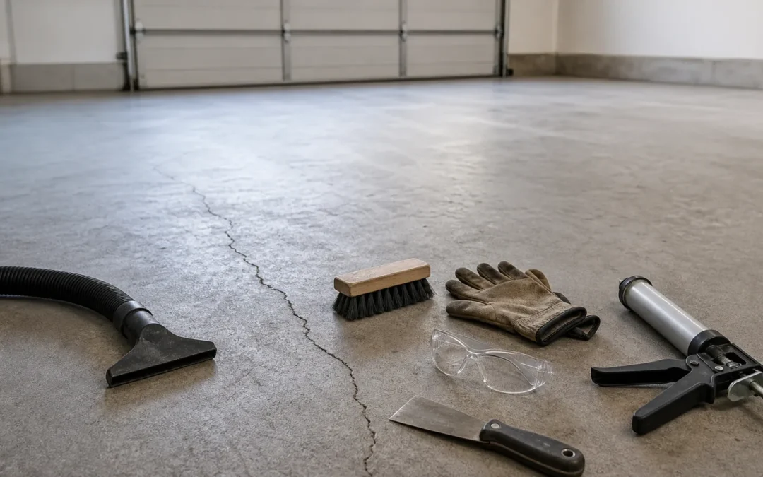 Best Concrete Crack Fillers for Garage Floors by Crack Type