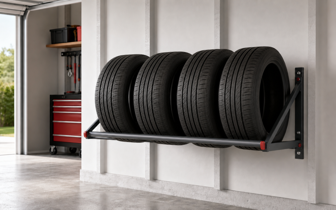 Best Wall-Mounted Tire Racks for Four Tires